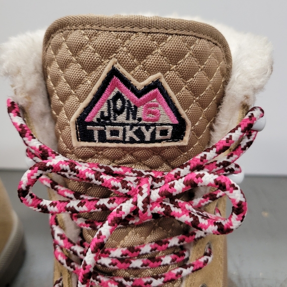 CLEARANCE JPN SUPERDRY TOYKO SNOW BOOTS BLOCK HEEL ROUND TOE WOMEN'S SZ 7 - Picture 10 of 15